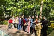 برنامه پیاده‌روی و بازدید کارکنان بیمارستان پوست رازی از باغ مستوفی‌الممالک و پارک بانوان حقانی 