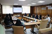 برگزاری جلسه کمیته پیشگیری و کنترل عفونت با تمرکز بر بخش ICU در دفتر ریاست بیمارستان رازی