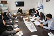 جلسه بررسی صحت‌سنجی داده‌های بیمارستانی در دفتر مدیریت بیمارستان پوست رازی برگزار شد