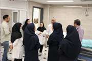 بازدید مدیریتی ایمنی بیمار و کنترل عفونت از واحد لنژری بیمارستان پوست رازی