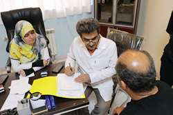 حضور انسان دوستانه تیم بیمارستان پوست رازی در ندامتگاه مرکزی تهران