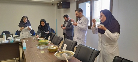 برگزاری جشنواره غذای سالم در بیمارستان رازی