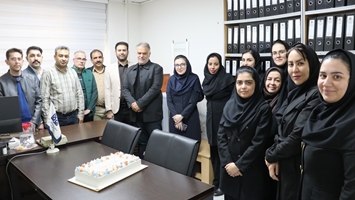 گرامیداشت روز حسابدار در بیمارستان پوست رازی