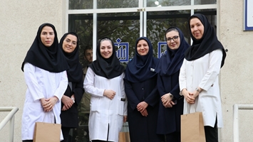 گرامیداشت روز زن در بیمارستان پوست رازی 