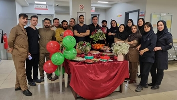 گرامیداشت شب یلدای ایرانی در بیمارستان پوست رازی