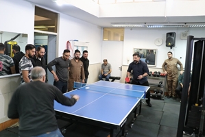 برگزاری مسابقات ورزشی در بیمارستان پوست رازی به مناسبت دهه فجر