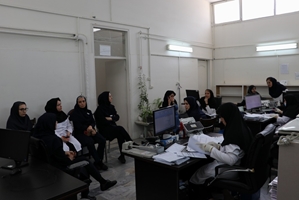 بازدید مدیریتی ایمنی بیمار و کنترل عفونت از واحد مدارک پزشکی بیمارستان پوست رازی