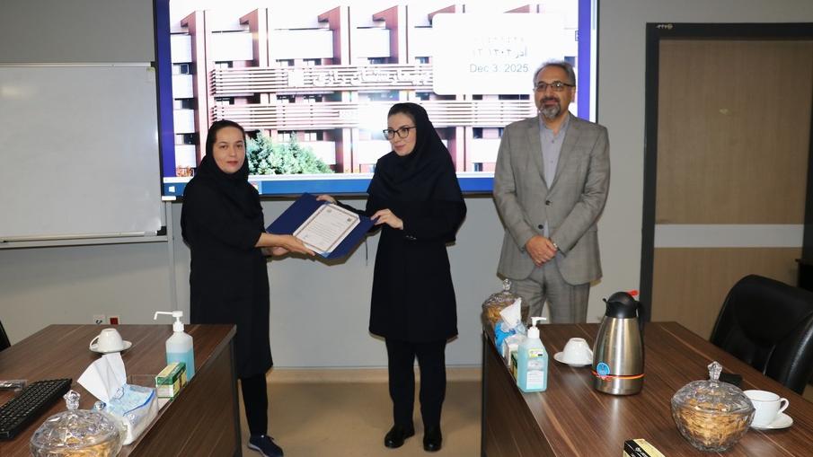 برگزاری کمیته سبز درسالن جلسات بیمارستان پوست رازی