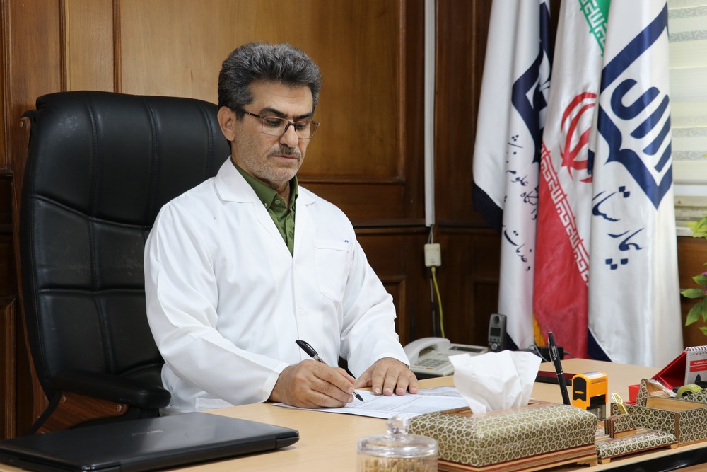 پیام قدردانی رئیس بیمارستان رازی از پزشکان، پرستاران و پرسنل خدوم بیمارستان رازی طی ۴۰ روز جنگ رمضان 