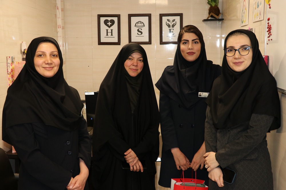 گرامیداشت روز ایمنی و بهداشت حرفه‌ای در بیمارستان پوست رازی